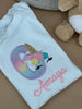 Glitter Unicorn Girls Birthday Onesie/T-shirts