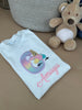 Glitter Unicorn Girls Birthday Onesie/T-shirts
