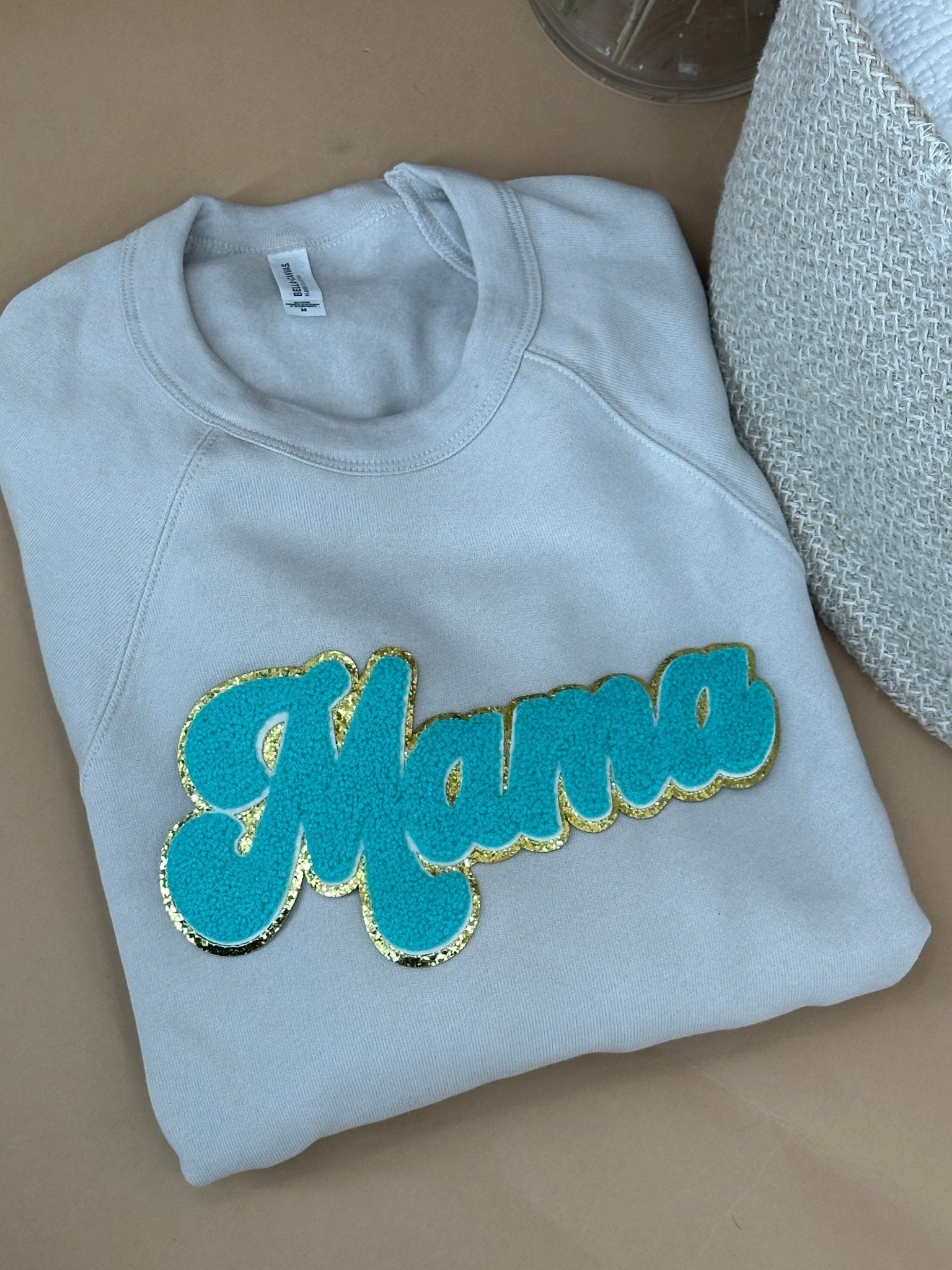 Mama Patch Crewneck Sweater