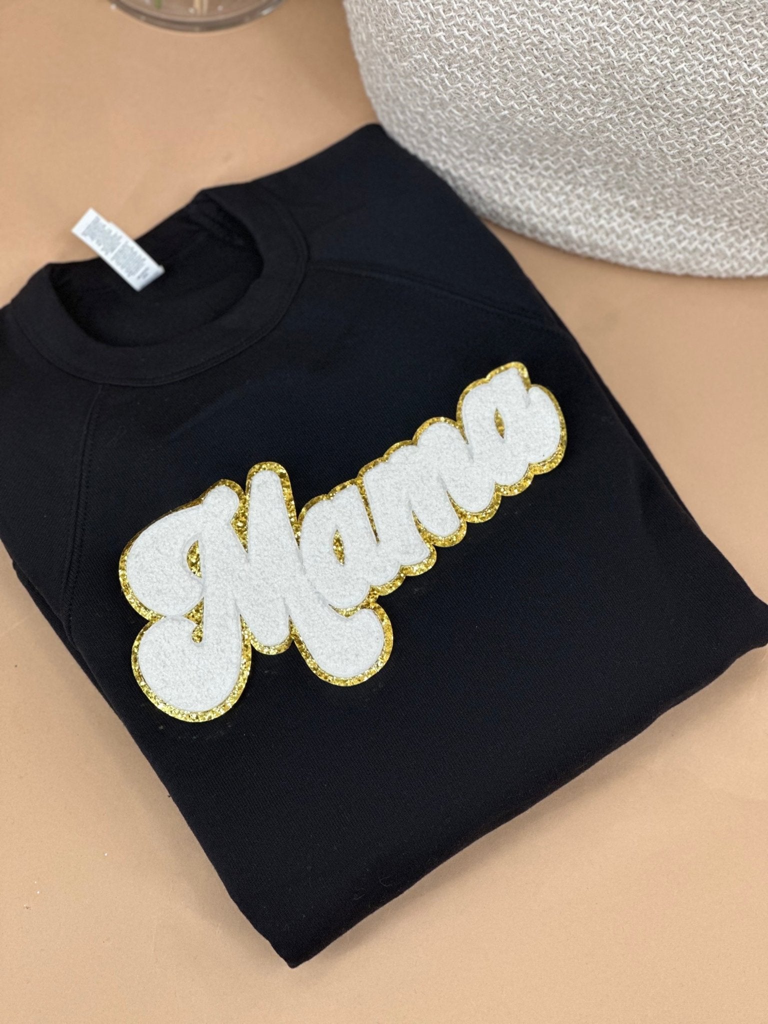 Mama Patch Crewneck Sweater
