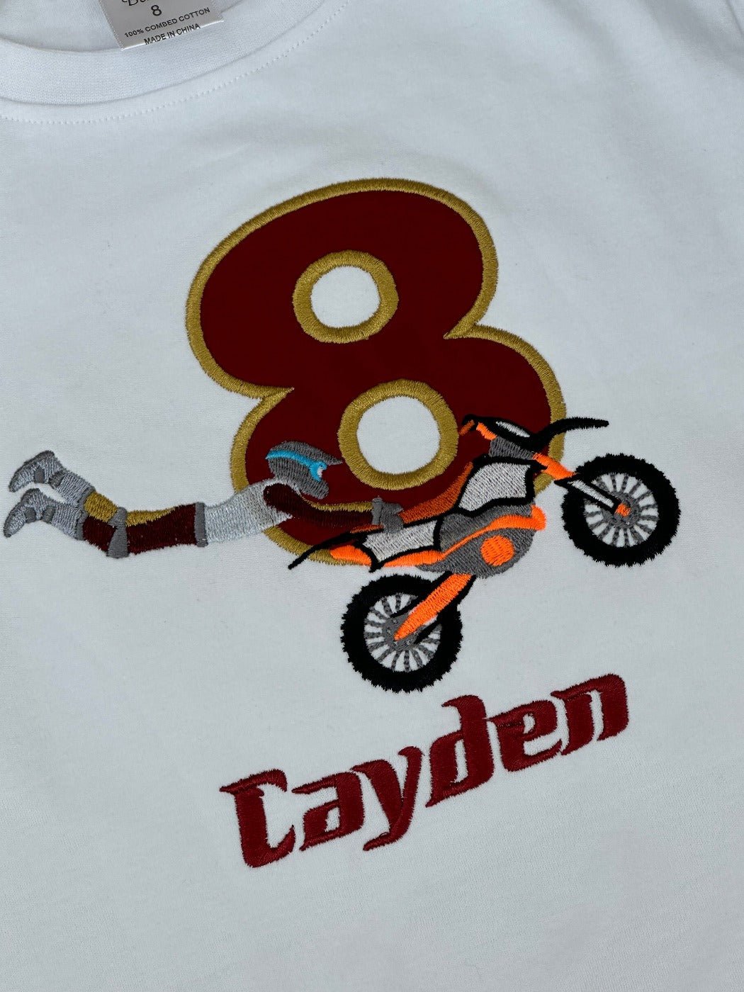 Motorcross Birthday Onesie/T-shirts