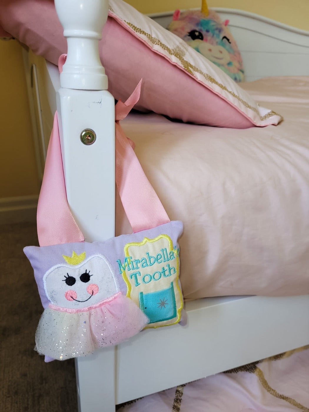 Ballerina - Kids Personalized Tooth Pillows
