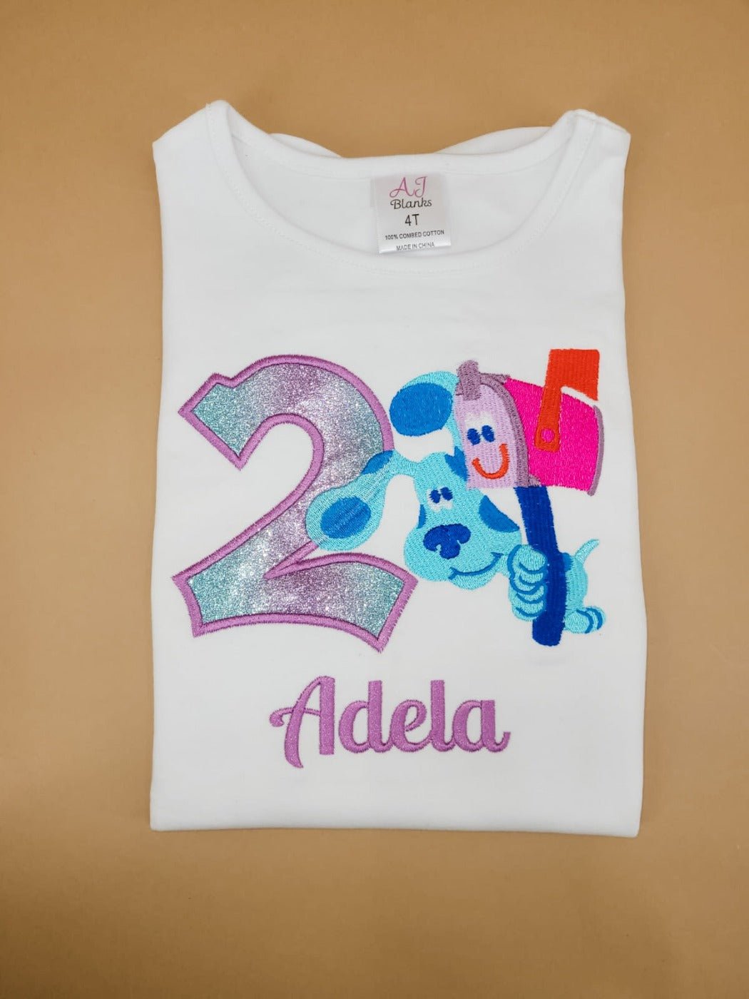 Blue Dog Birthday Onesie/T-shirts