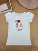 Eiffel Tower Girls Birthday Onesie/T-shirts