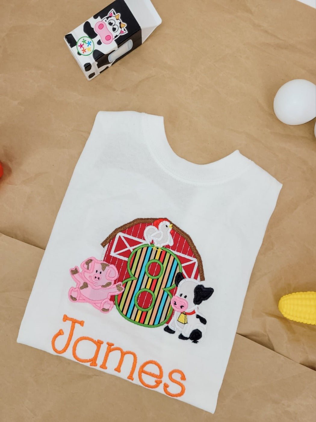 Farm Animals Birthday Onesie/T-shirts