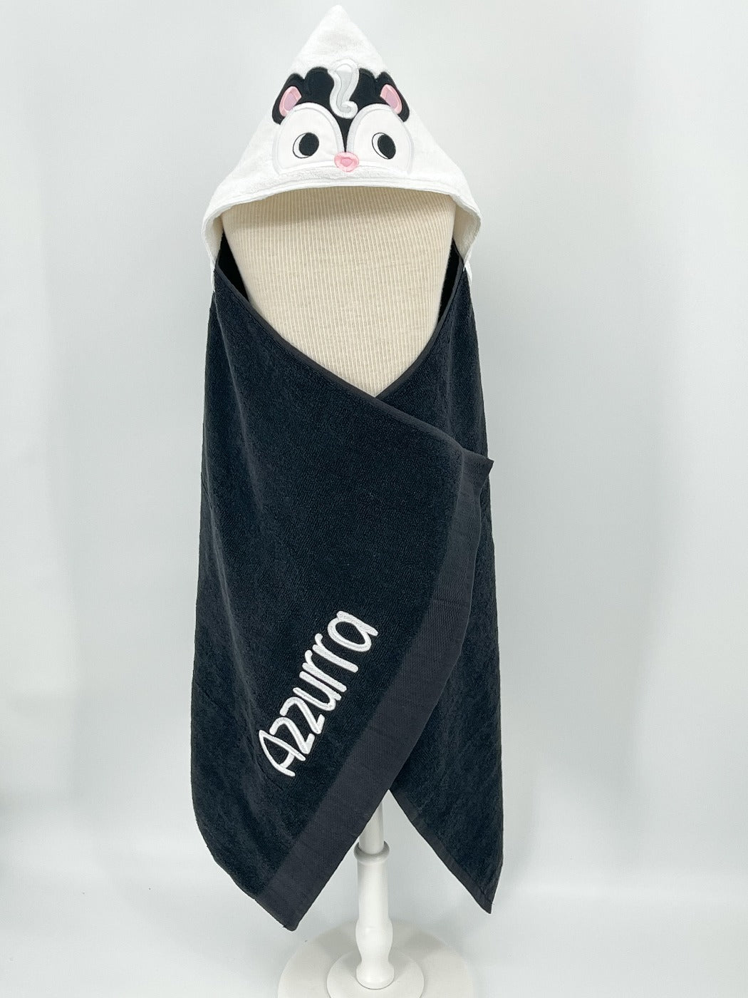Skunk Hooded Towel