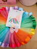 Bright Rainbow Tutu Set