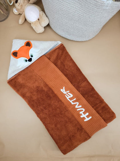 Fox Hooded Towel - Bear Cube Boutique - Main
