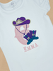Purple Cowgirl Birthday Onesie/T-shirts