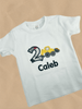 Scoop Tractor Birthday Onesie/T-shirts