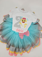 Shark Tutu Set