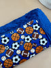 Sports - Minky Blanket with Name