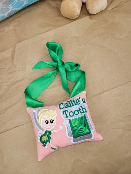 Tooth Fairy - Kids Personalized Tooth Pillows - Bear Cube Boutique